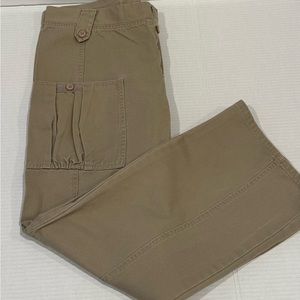 Khaki cargo pants